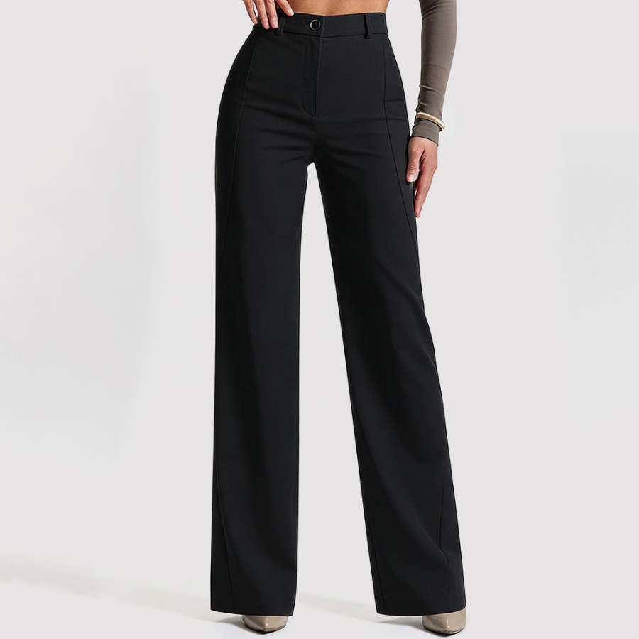 Simple & Versatile Women's Straight-Leg Trousers