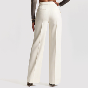 Stretchy Loose-Fit Casual Trousers
