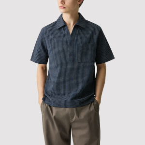 Men's Retro Plaid Cotton Shirt