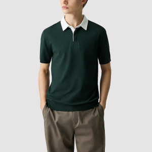 Classic Men's Short-Sleeve Polo Shirt