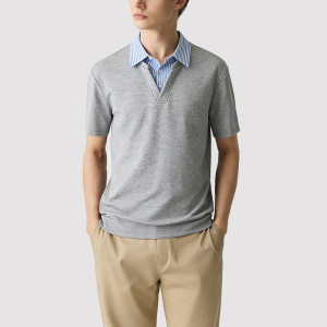 Stylish and Comfortable Men's Short-Sleeve Shirt