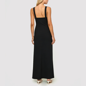 Sleeveless Pleated Casual-Chic Dress