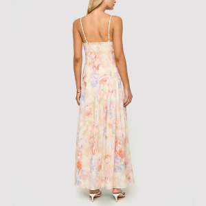 Women's Floral Print Maxi Dress