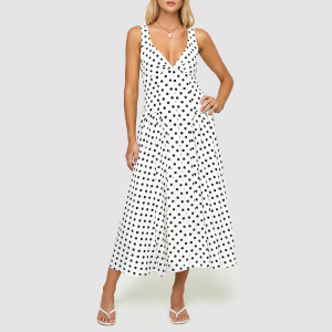 Women's Polka Dot Casual Dress