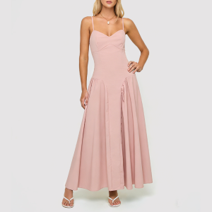 Solid-Color Casual & Stylish Women's Dress
