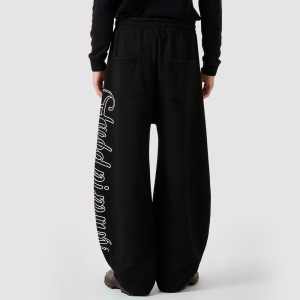 Printed Drawstring Casual Trousers