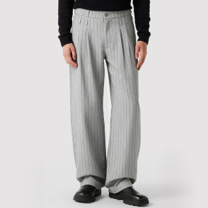 Straight-Leg Loose-Fit Breathable Wide-Leg Trousers