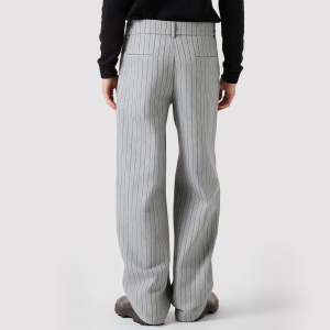 Straight-Leg Loose-Fit Breathable Wide-Leg Trousers