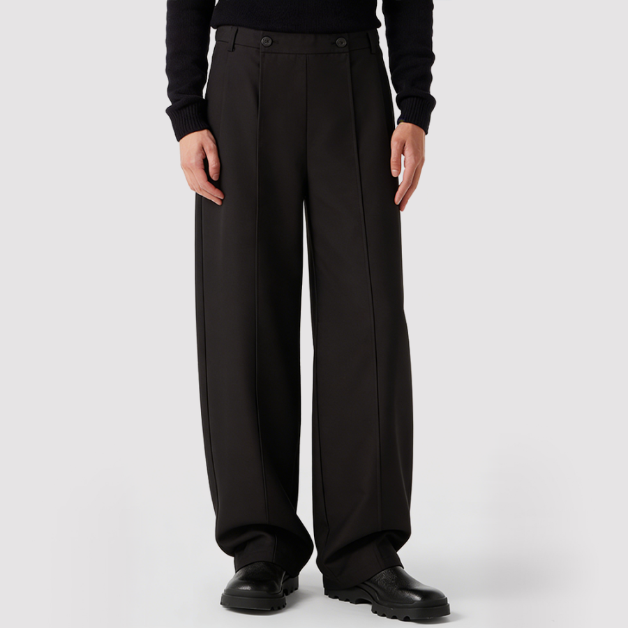 Men's Flat-Front Anti-Pilling Trousers
