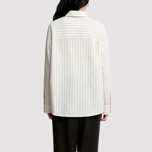 New sweet and elegant lapel long-sleeved shirt