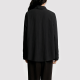 Collared Drop-Shoulder Long-Sleeve Shirt