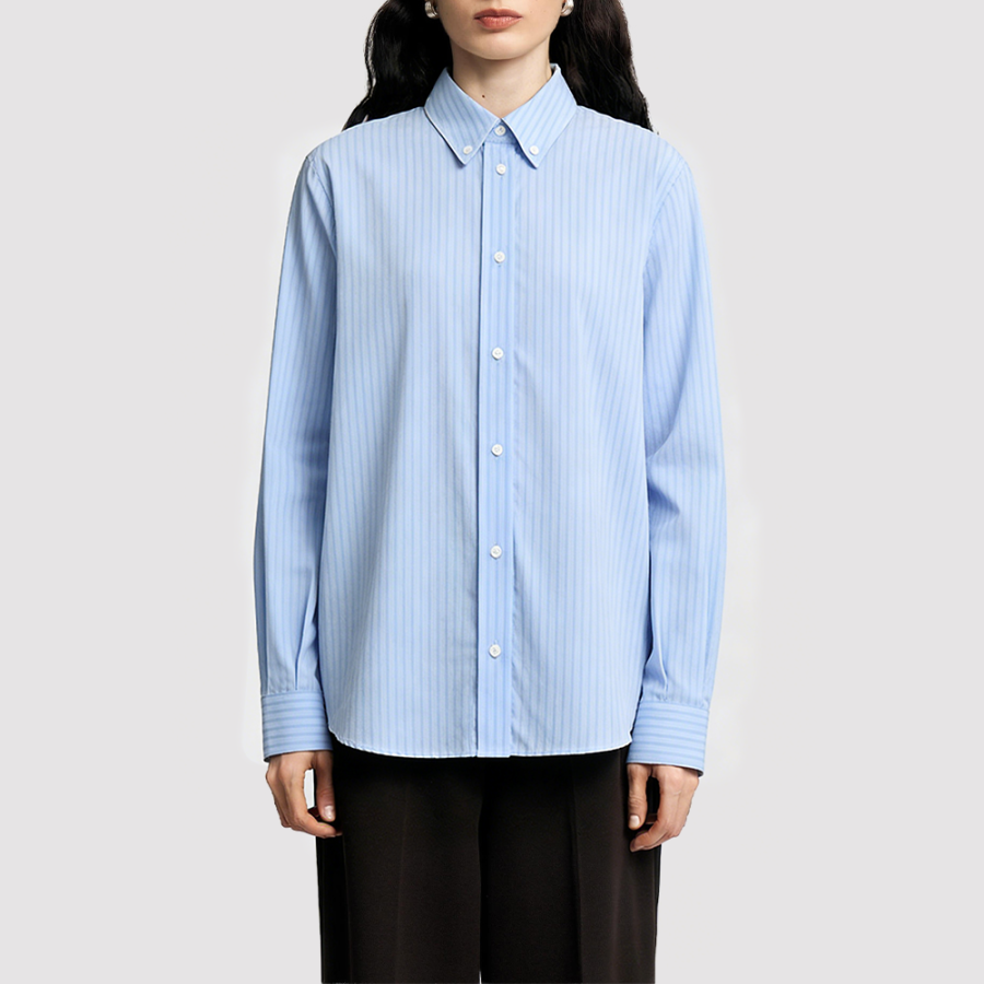 Stretch Slim-Fit Long-Sleeve Shirt