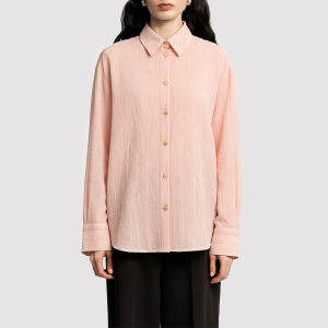 Long-Sleeve Shirt with a Subtle Sheen
