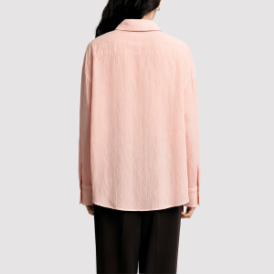 Long-Sleeve Shirt with a Subtle Sheen